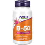 Now B50 Vitamin B Complex Tabs 100's